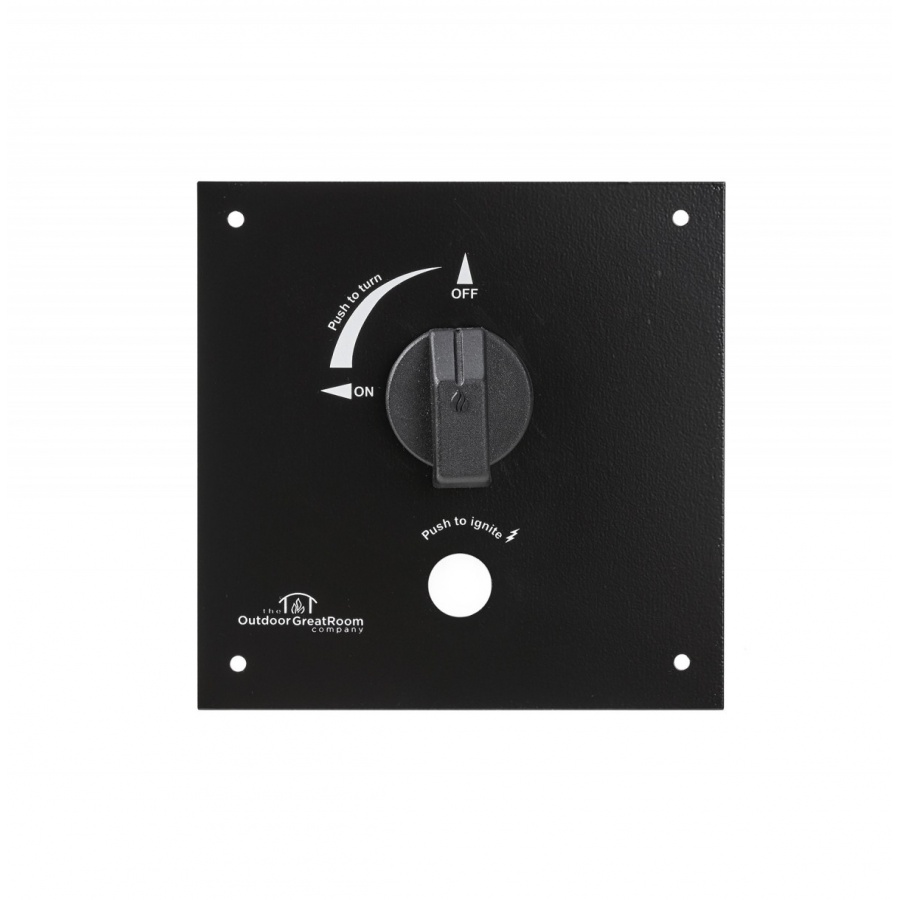 6.375" x 6.375" Do-It-Yourself Control Panel with Gas Valve