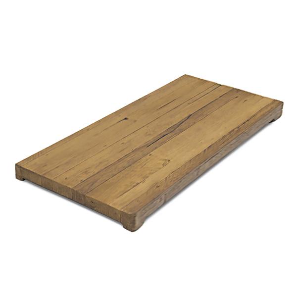 American Fyre Designs Cosmopolitan French Barrel Oak Cover For Rectangular Fire Table 