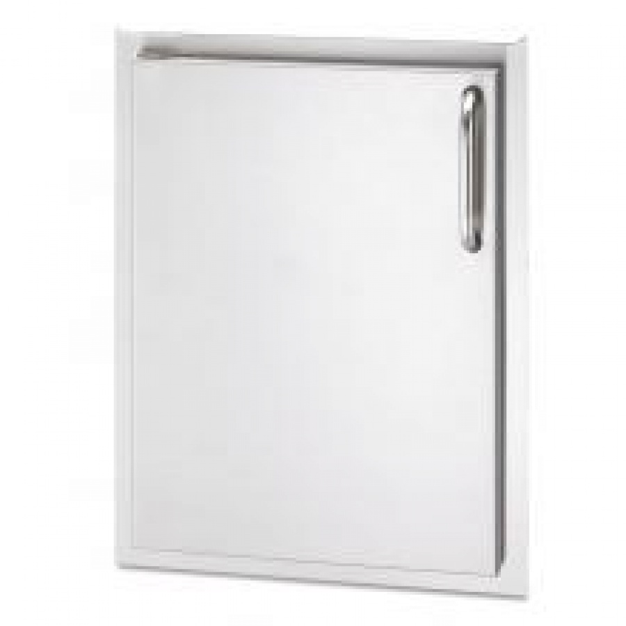 American Outdoor Grill 14-Inch Left Hinged Single Access Door - Vertical - 20-14-SSDL