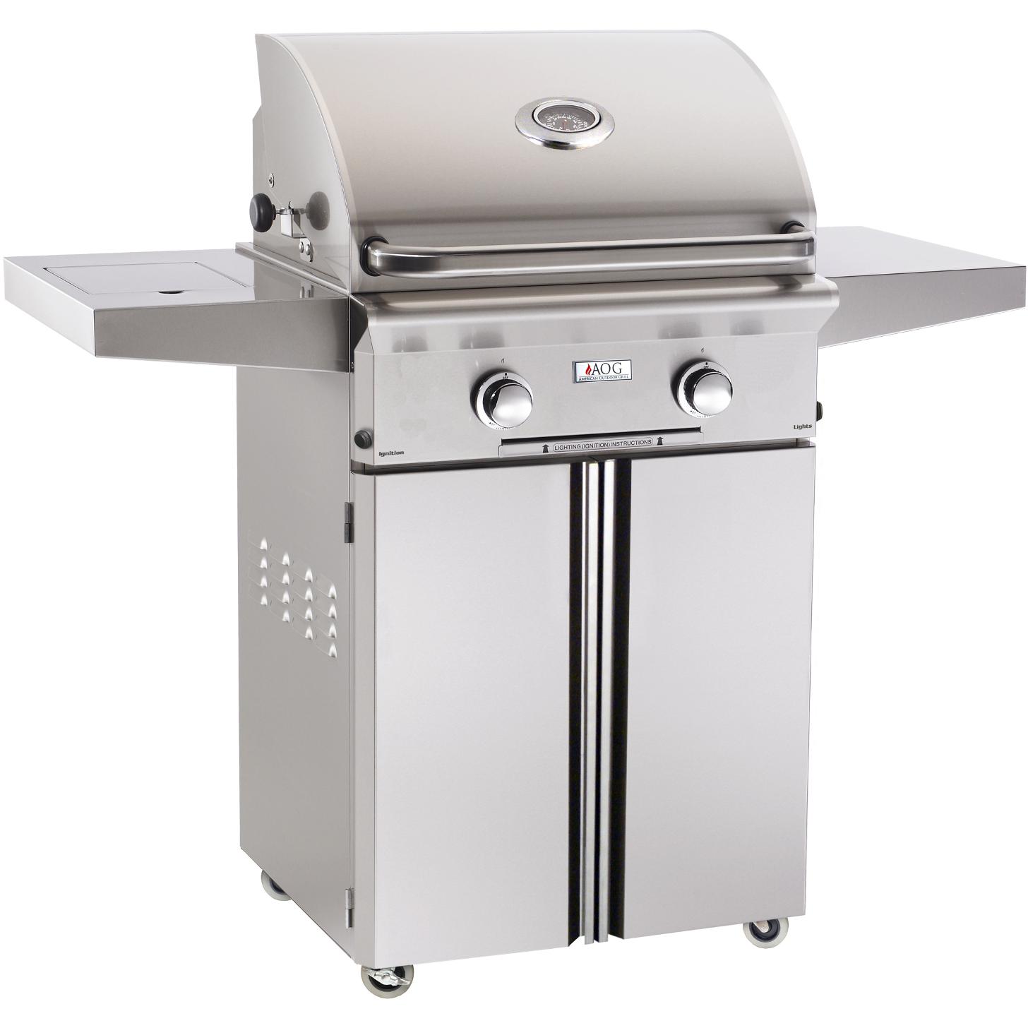 American Outdoor Grill L-Series 24-Inch 2-Burner Freestanding Natural Gas Grill - 24NCL-00SP