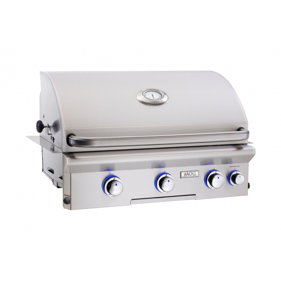 American Outdoor Grill L-Series 30-Inch 3-Burner Built-In Natural Gas Grill - 30NBL-00SP