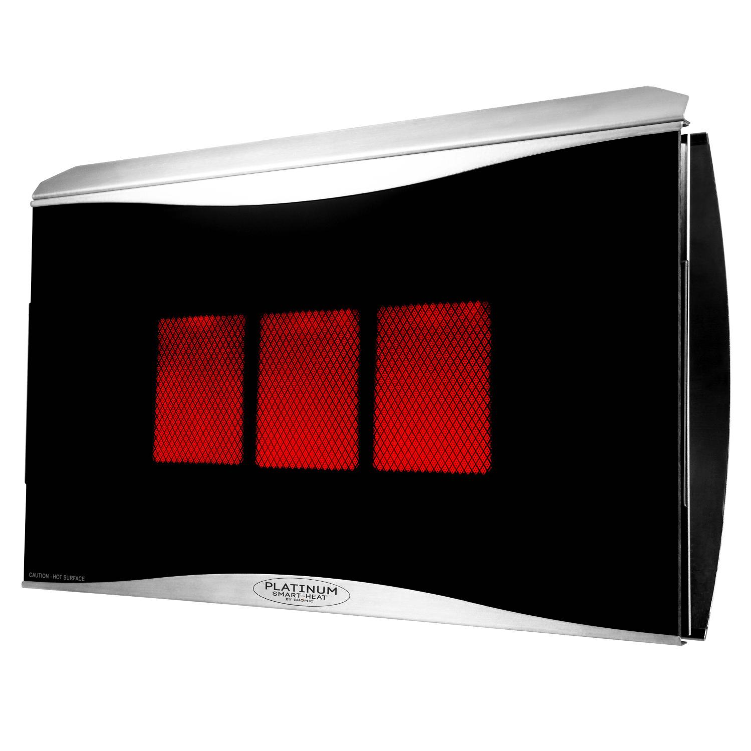 Bromic Heating Platinum 300 Smart-Heat 22-Inch 23,600 BTU Propane Gas Patio Heater - BH0110002