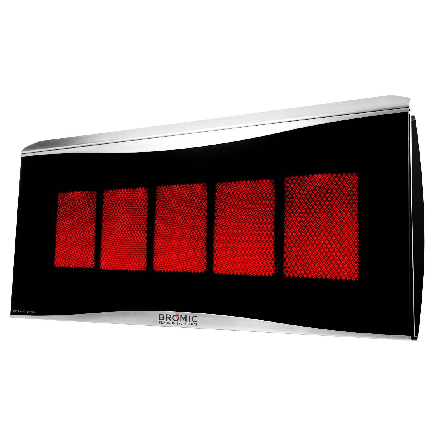 Bromic Heating Platinum 500 Smart-Heat 29-Inch 39,800 BTU Propane Gas Patio Heater - BH0110004