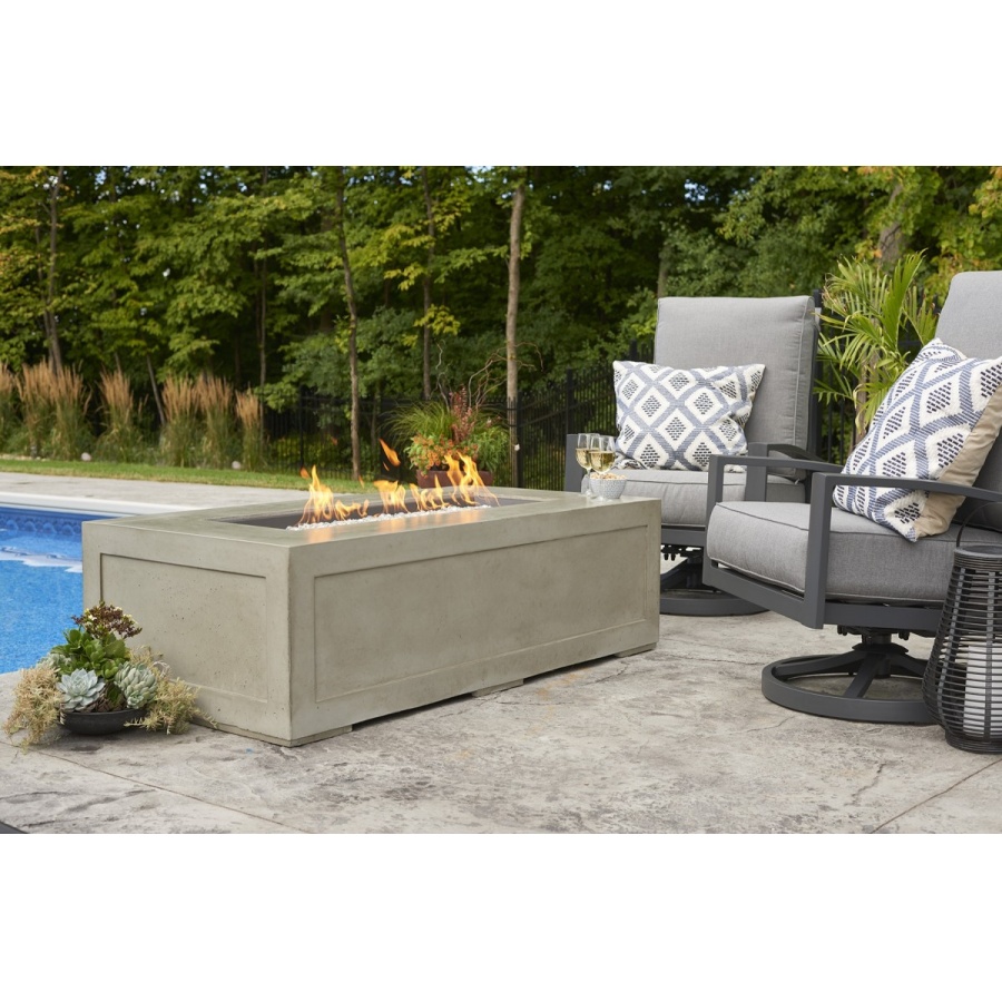 Cove Linear Gas Fire Pit Table