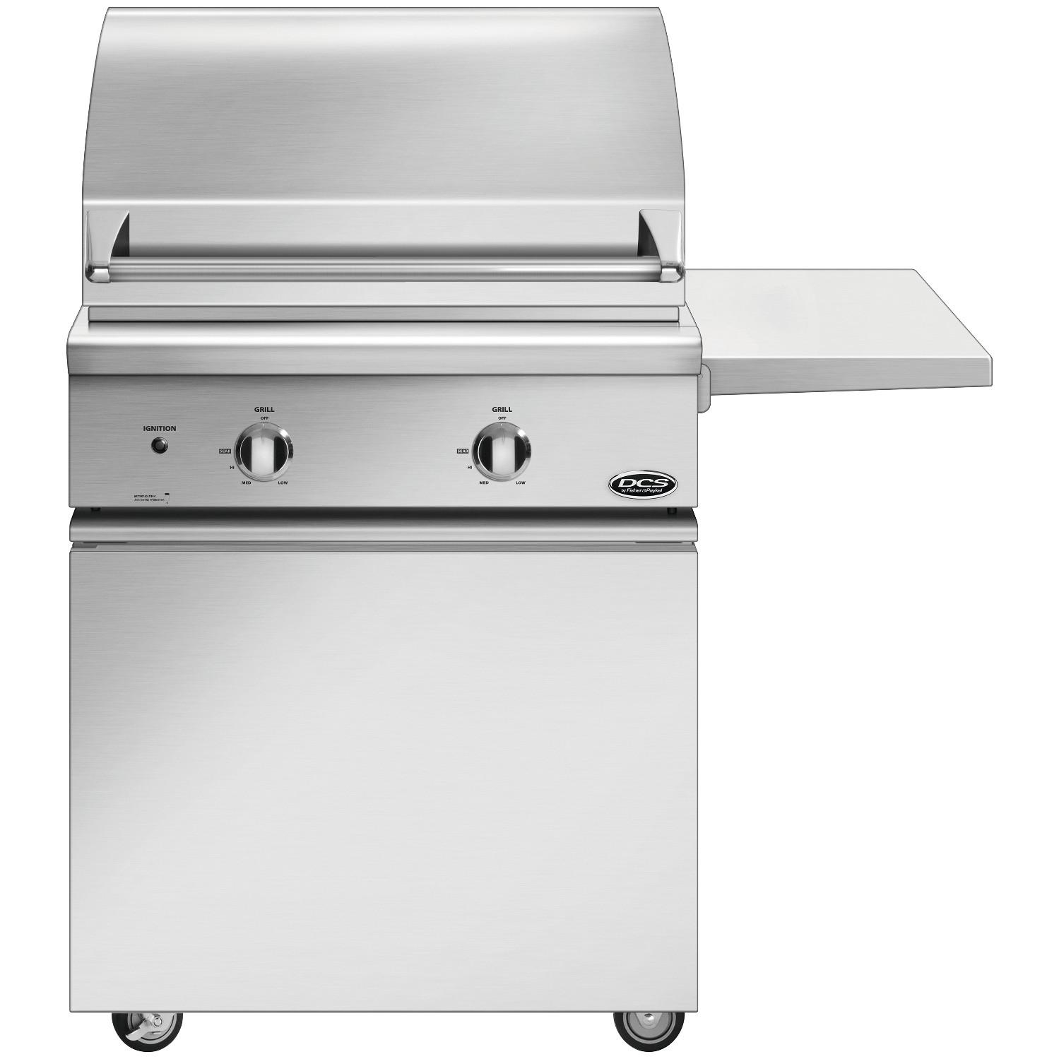 DCS Professional 30-Inch Freestanding Natural Gas Grill On DCS CSS Cart - BGC30-BQ-N
