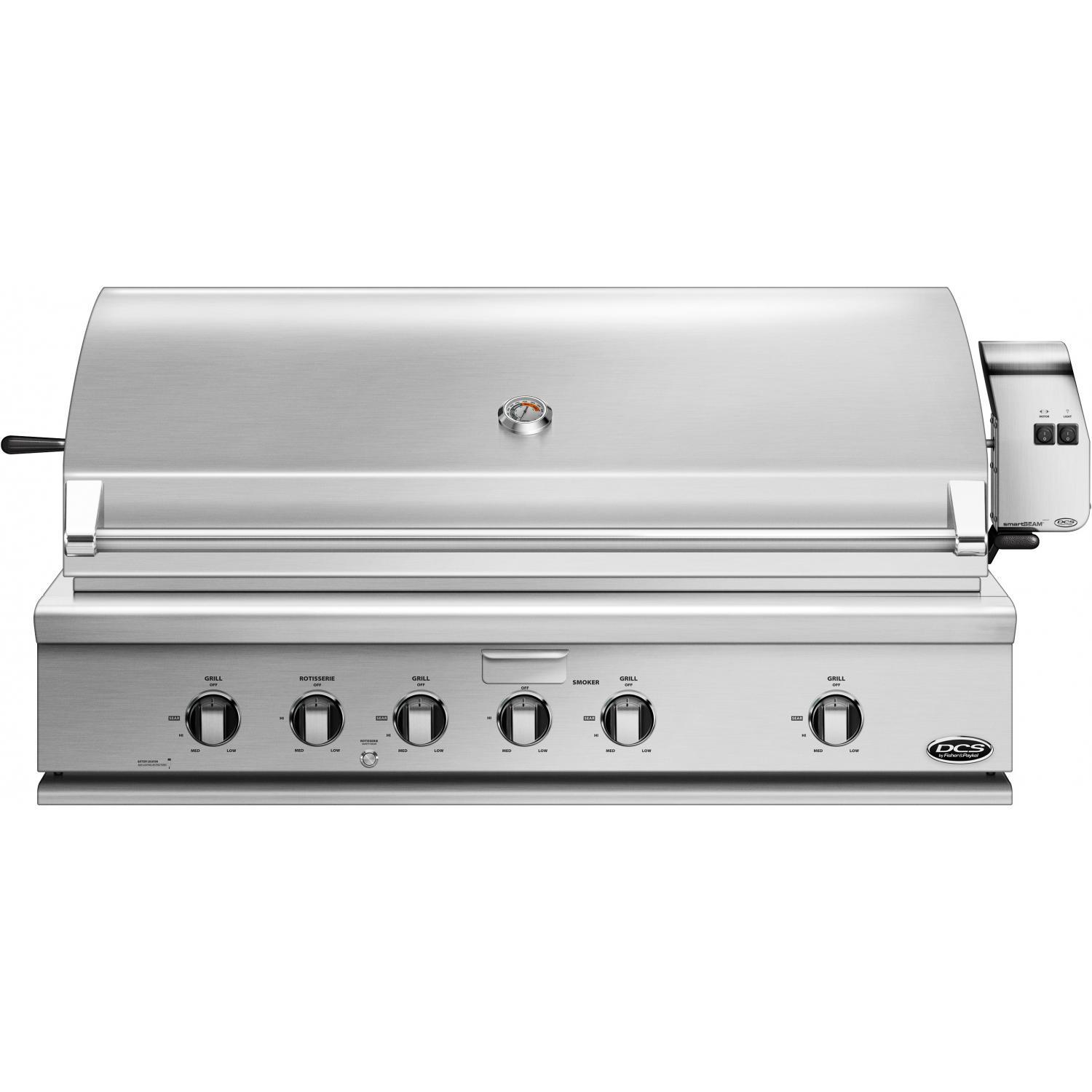 DCS Professional 48-Inch Built-In Natural Gas Grill With Rotisserie - BH1-48R-N