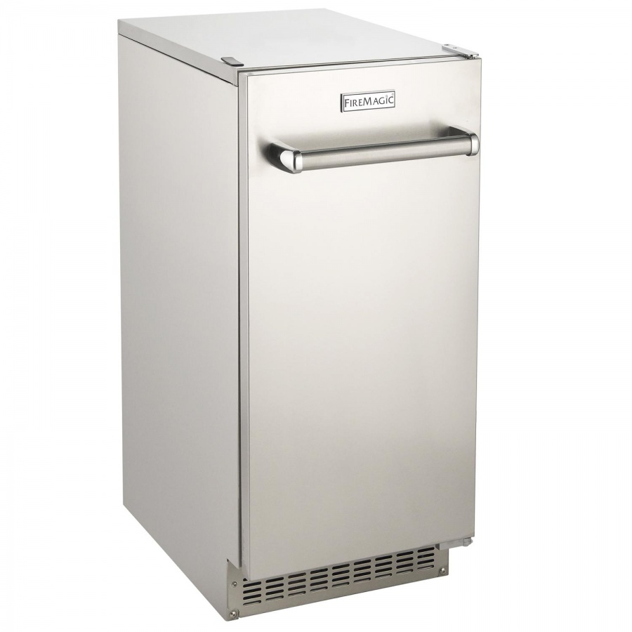 Fire Magic 63 Lb. 15-Inch Outdoor Rated Ice Maker With Gravity Drain - 3597