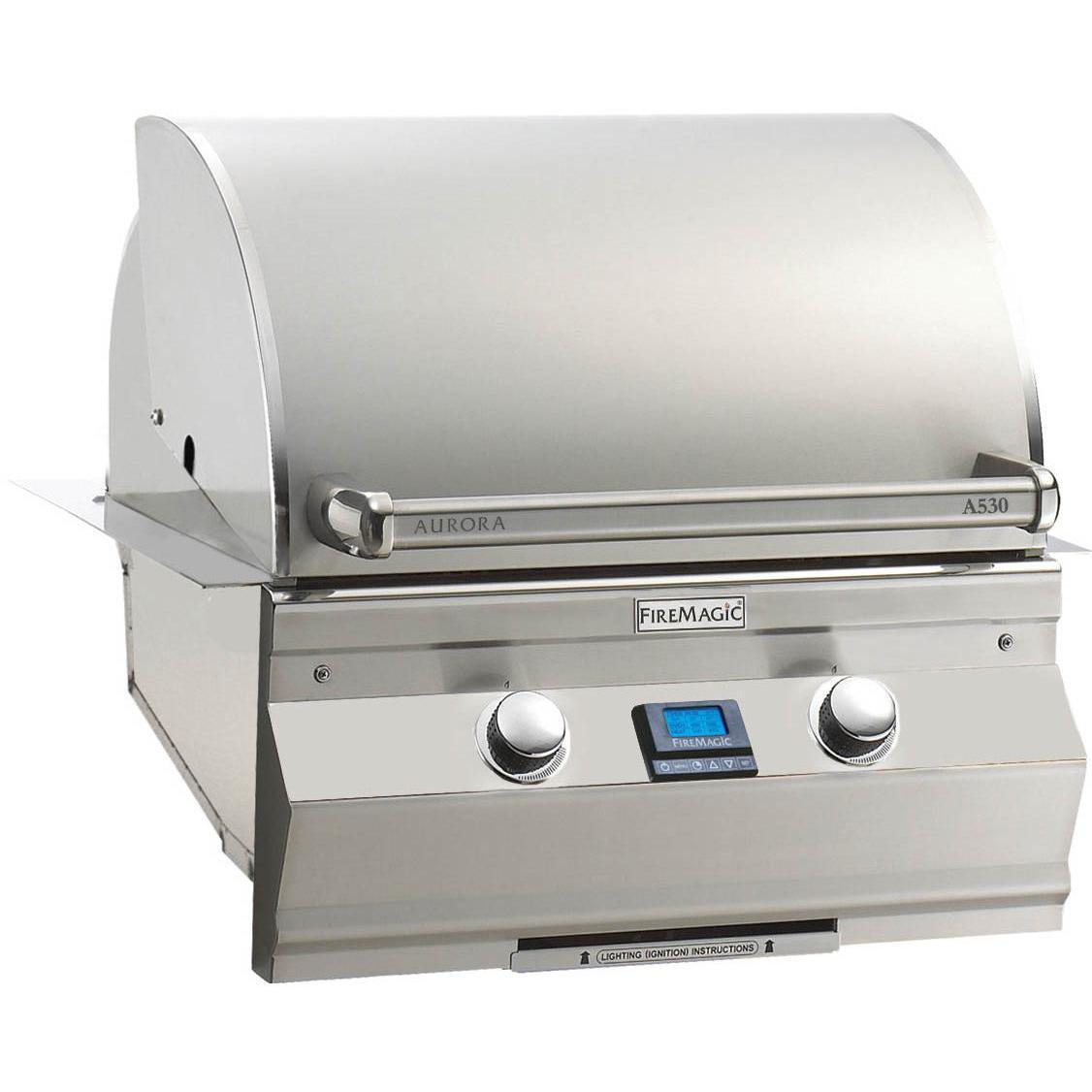 Fire Magic Aurora A530i 24-Inch Built-In Propane Gas Grill - A530i-5E1P