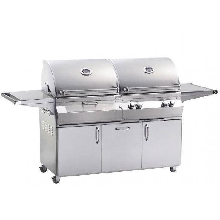 Fire Magic Aurora A830s 46-Inch Freestanding Propane Gas And Charcoal Grill With Rotisserie - A830s-6EAP-61-CB
