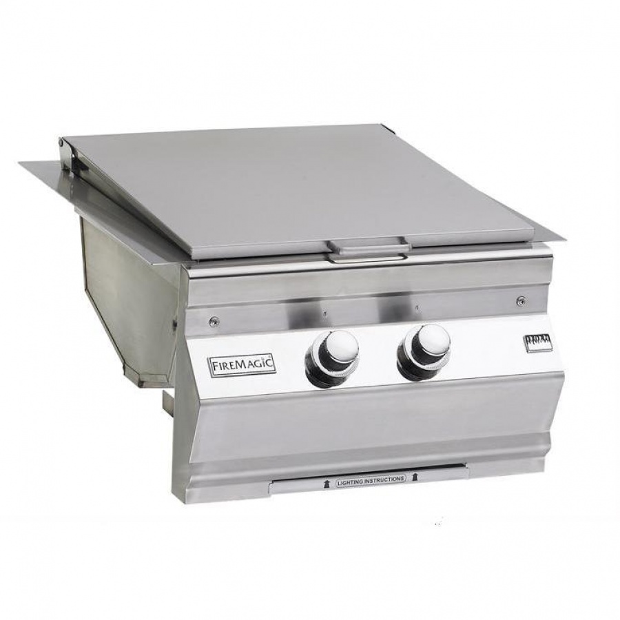 Fire Magic Aurora Built-In Propane Gas Double Searing Station / Side Burner - 3288L-1P