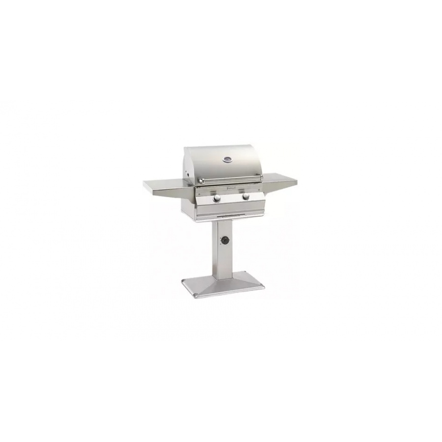 Fire Magic Choice C430i 24-Inch Natural Gas Grill On Patio Post - C430s-1T1N-P6