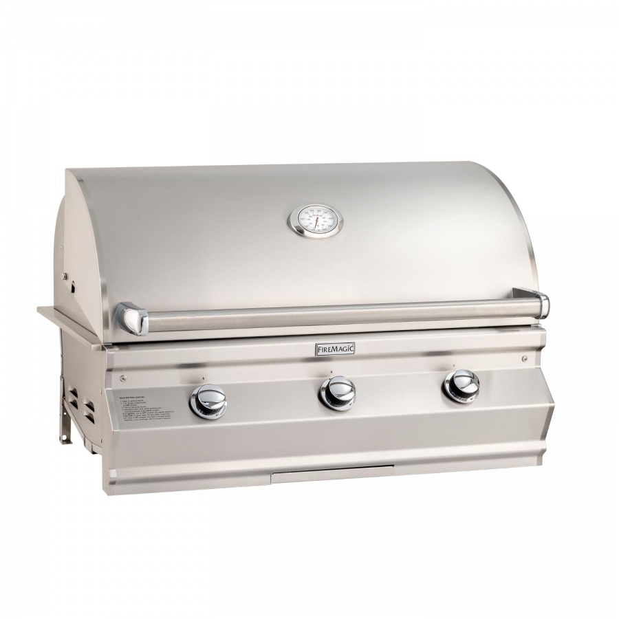Fire Magic Choice Multi-User 36-Inch Built-In Natural Gas Grill With Analog Thermometer - CM650I-RT1N