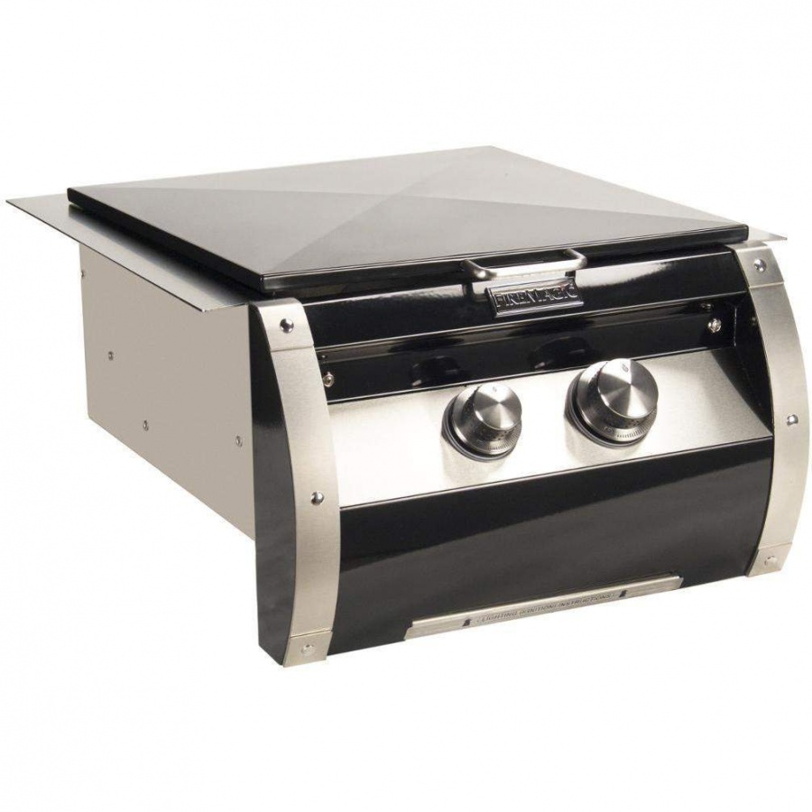 Fire Magic Echelon Black Diamond Built-In Propane Gas Power Burner W/ Porcelain Coated Cast Iron Grid - 19-H5B2P-0