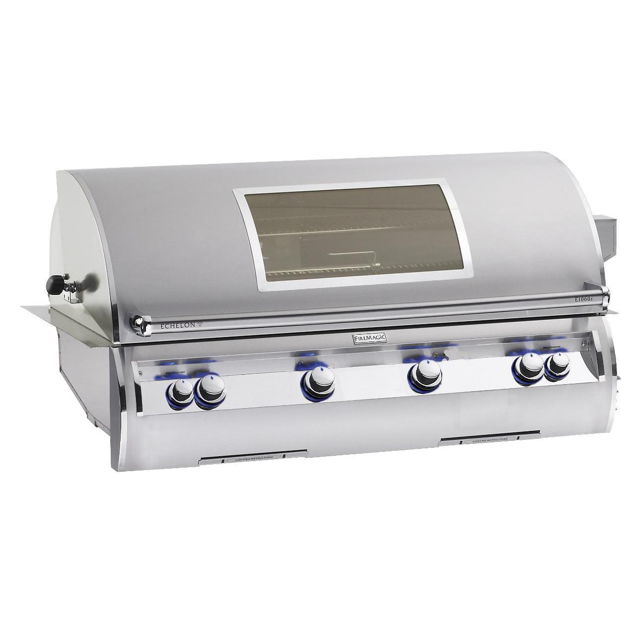 Fire Magic Echelon Diamond E1060i 48-Inch Built-In Propane Gas Grill With Magic View Window - E1060i-4EAP-W