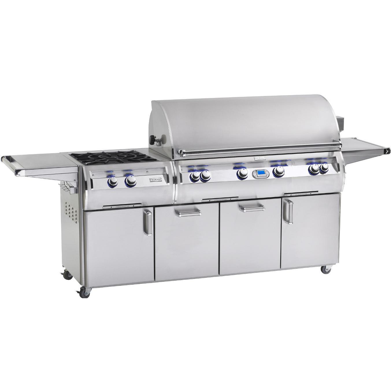 Fire Magic Echelon Diamond E1060s 48-Inch Freestanding Natural Gas Grill With Power Burner And One Infrared Burner - E1060s-4L1N-51