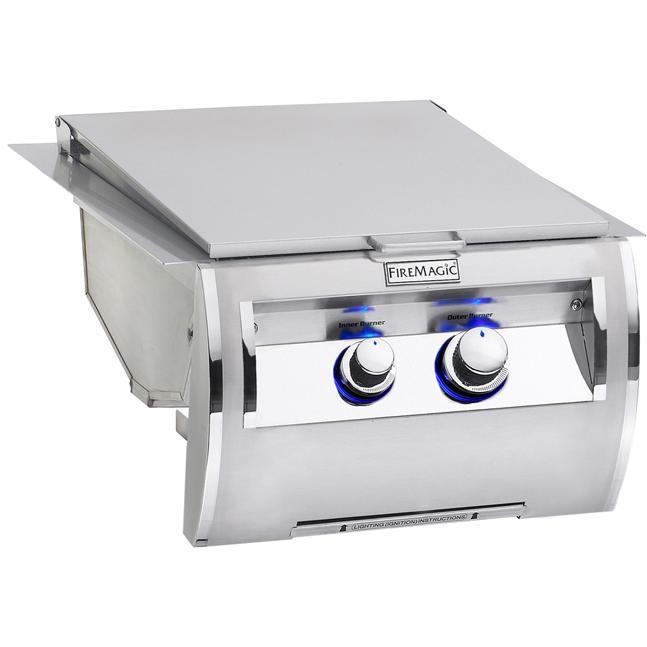 Fire Magic Echelon Diamond Propane Gas Built-In Double Searing Station 32884-1P
