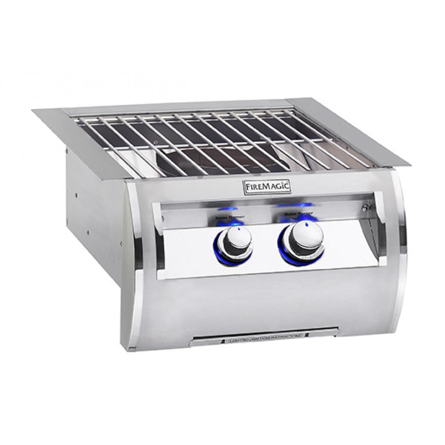 Fire Magic Echelon Diamond Propane Gas Built-In Power Burner With Stainless Steel Grid - 19-4B1P-0