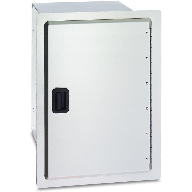 Fire Magic Legacy 14-Inch Stainless Enclosed Cabinet Storage With Drawers - 23820-S