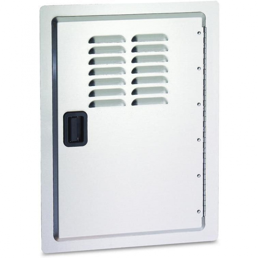 Fire Magic Legacy 14-Inch Stainless Louvered Single Access Door - Vertical - 23920-1-S