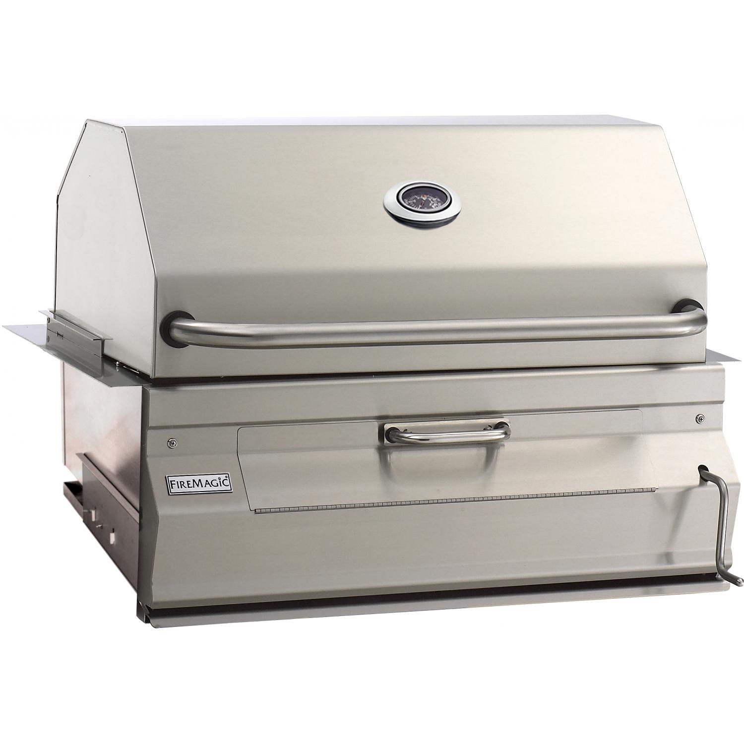Fire Magic Legacy 30-Inch Built-In Charcoal Grill - 14-S101C-A