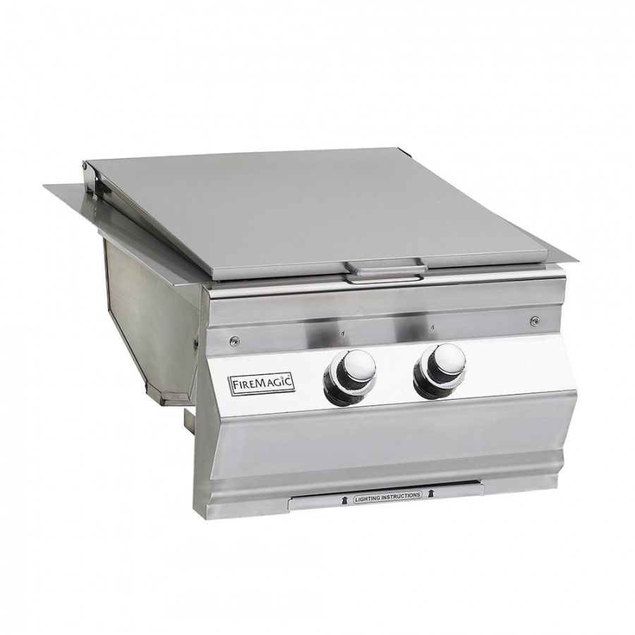 Fire Magic Natural Gas Built-In Double Searing Station / Side Burner 3288-1