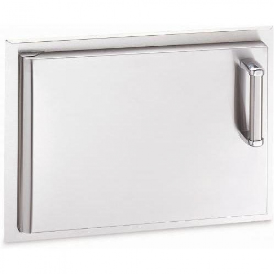 Fire Magic Premium 24-Inch Left-Hinged Single Access Door - Horizontal - 43917-SL