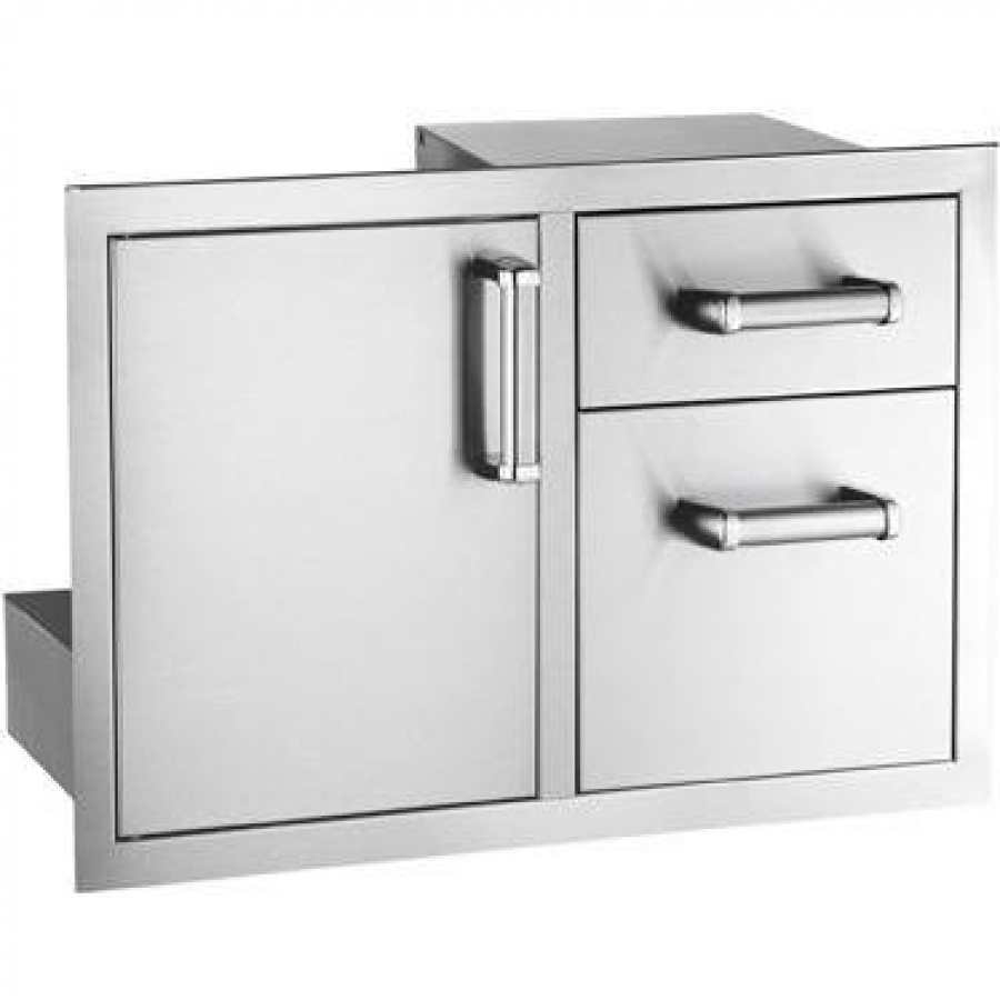 Fire Magic Premium 30-Inch Access Door & Double Drawer Combo - 43810S