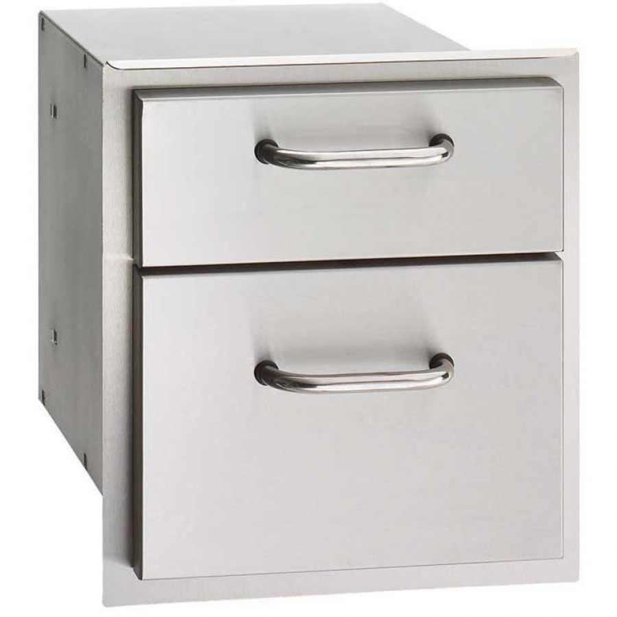 Fire Magic Select 14-Inch Double Access Drawer - 33802