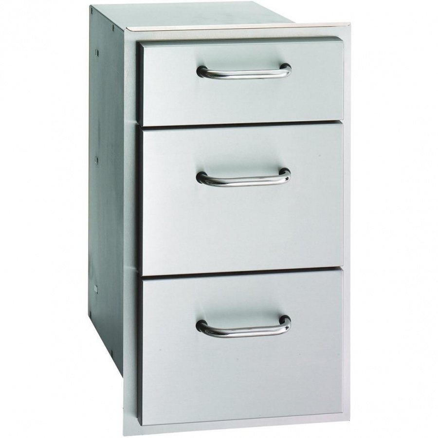 Fire Magic Select 14-Inch Triple Access Drawer - 33803