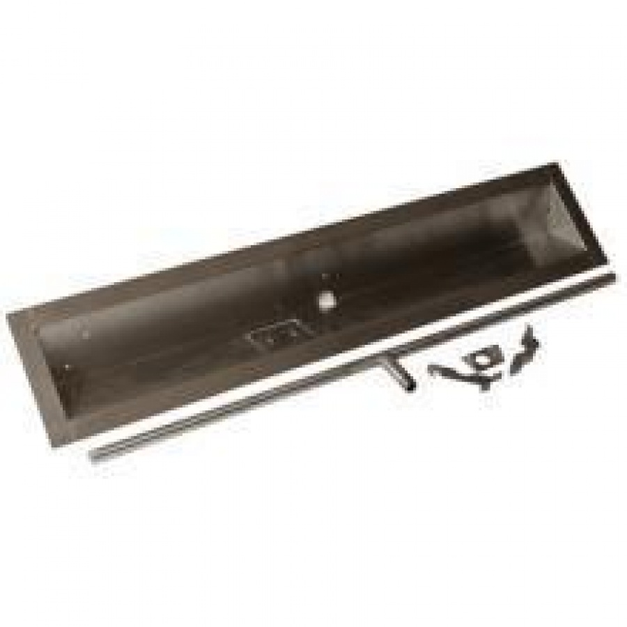 HPC 36-Inch Stainless Steel Natural Gas Trough Burner - Match Light