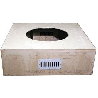HPC 48-Inch Square Unfinished Fire Pit Enclosure