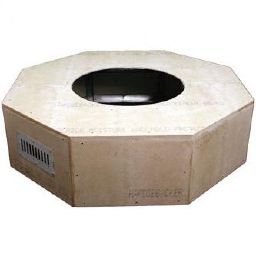 HPC 54-Inch Octagonal Unfinished Fire Pit Enclosure