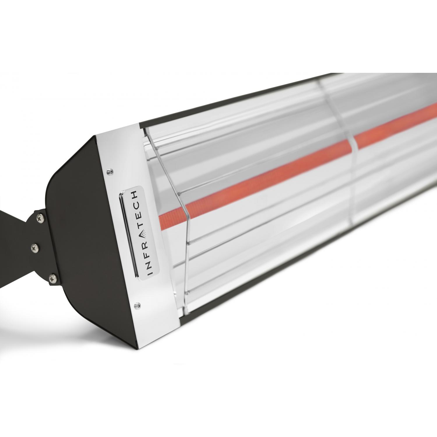 Infratech W-Series 33-Inch 1500W Single Element Electric Infrared Patio Heater - 120V - Black - W1512SS-BLK