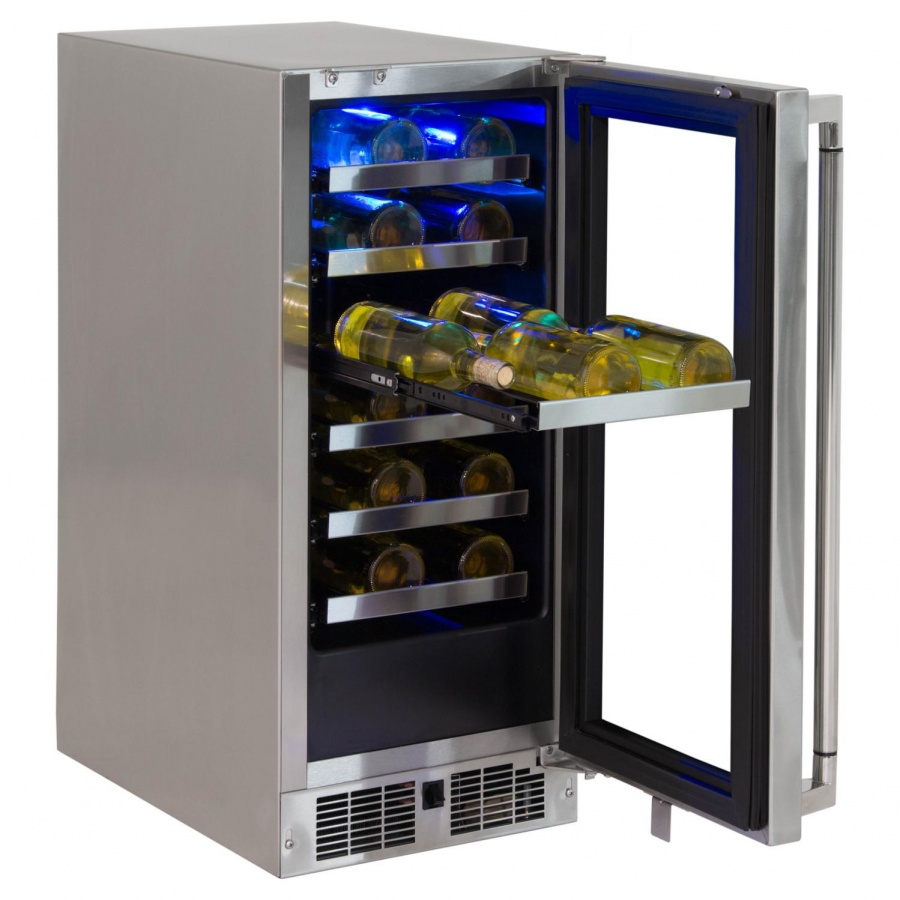 Lynx 15-Inch 20 Bottle Right Hinge Outdoor Rated Wine Cellar - LM15WINER