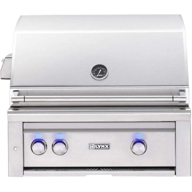 Lynx Professional 30-Inch All Infrared Trident Natural Gas Grill With Rotisserie - L30ATR-NG