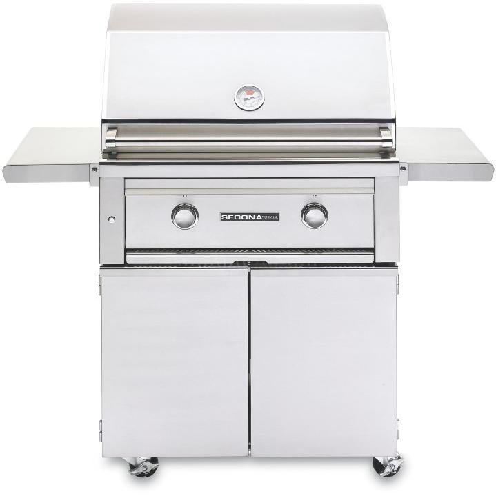 Lynx Sedona 30-Inch Freestanding Natural Gas With One Infrared ProSear Burner - L500PS-NG