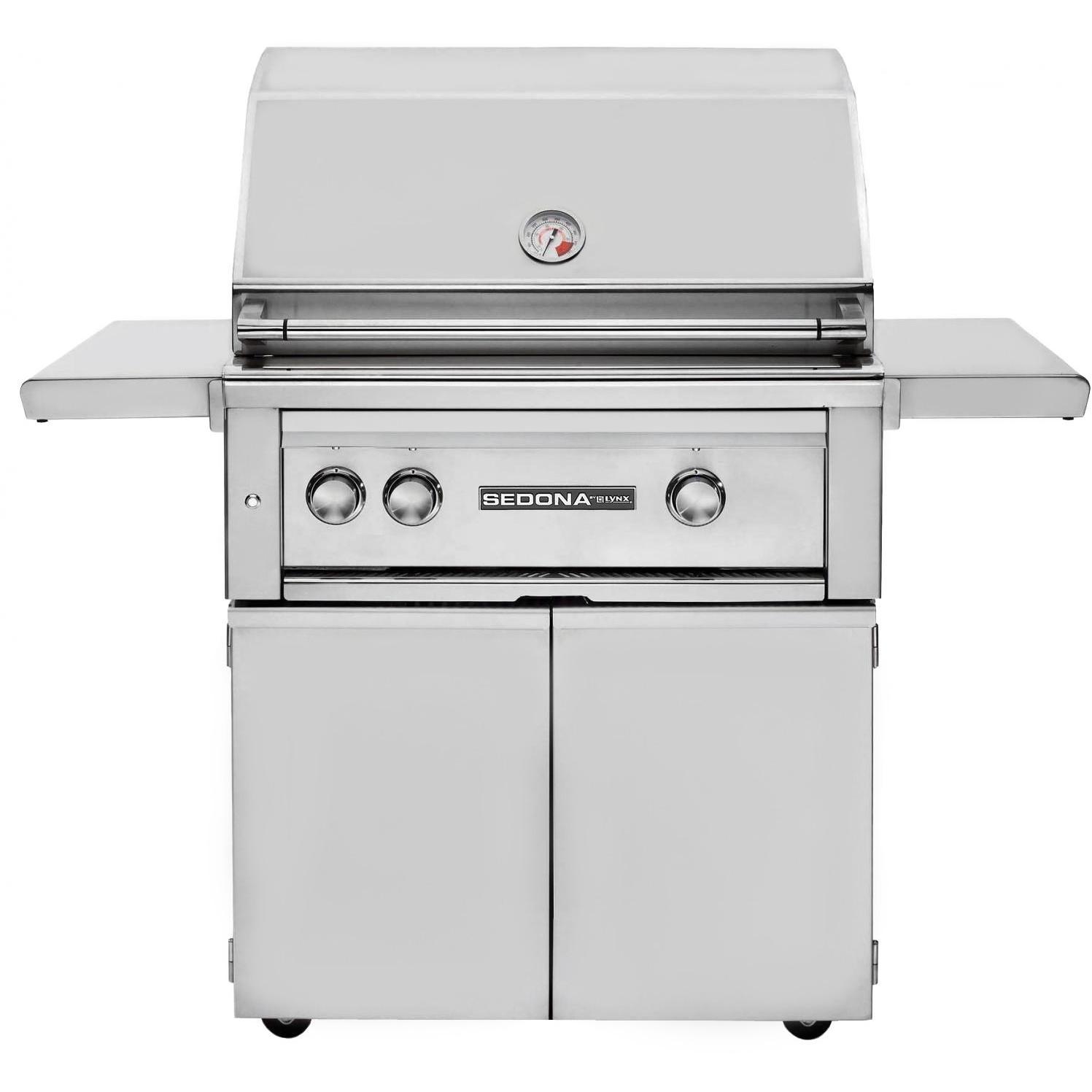 Lynx Sedona 30-Inch Freestanding Propane Gas Grill With One Infrared ProSear Burner And Rotisserie - L500PSFR-LP