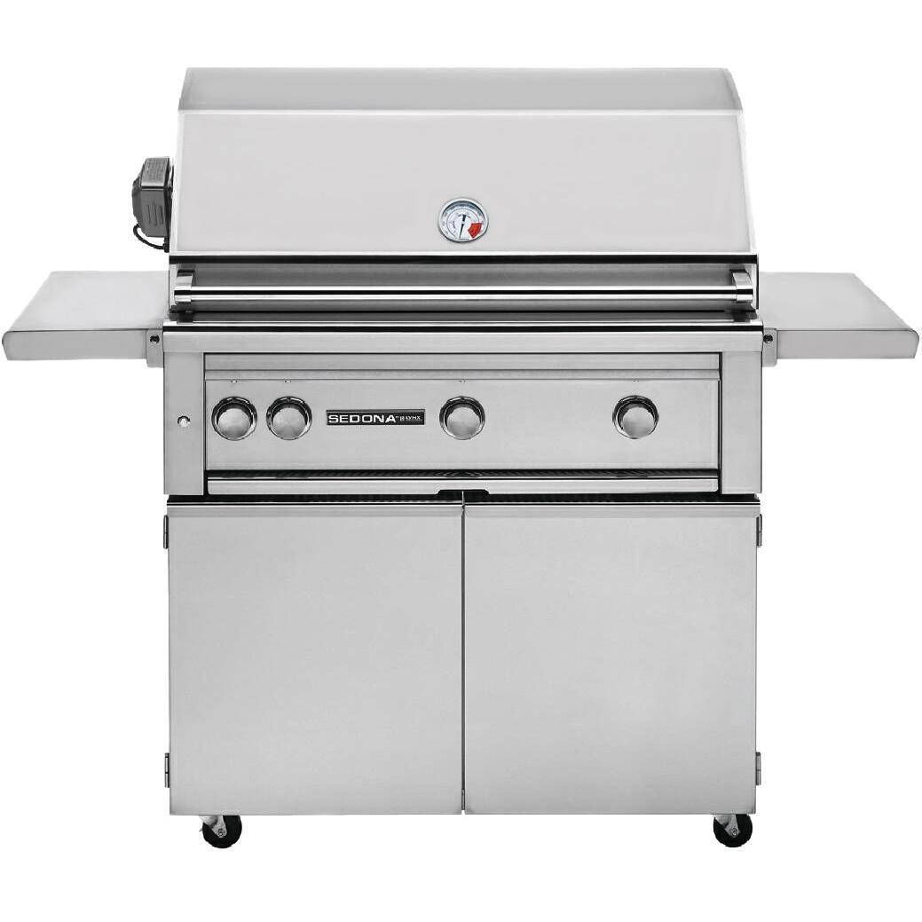 Lynx Sedona 36-Inch Freestanding Natural Gas Grill With One Infrared ProSear Burner And Rotisserie - L600PSR-NG