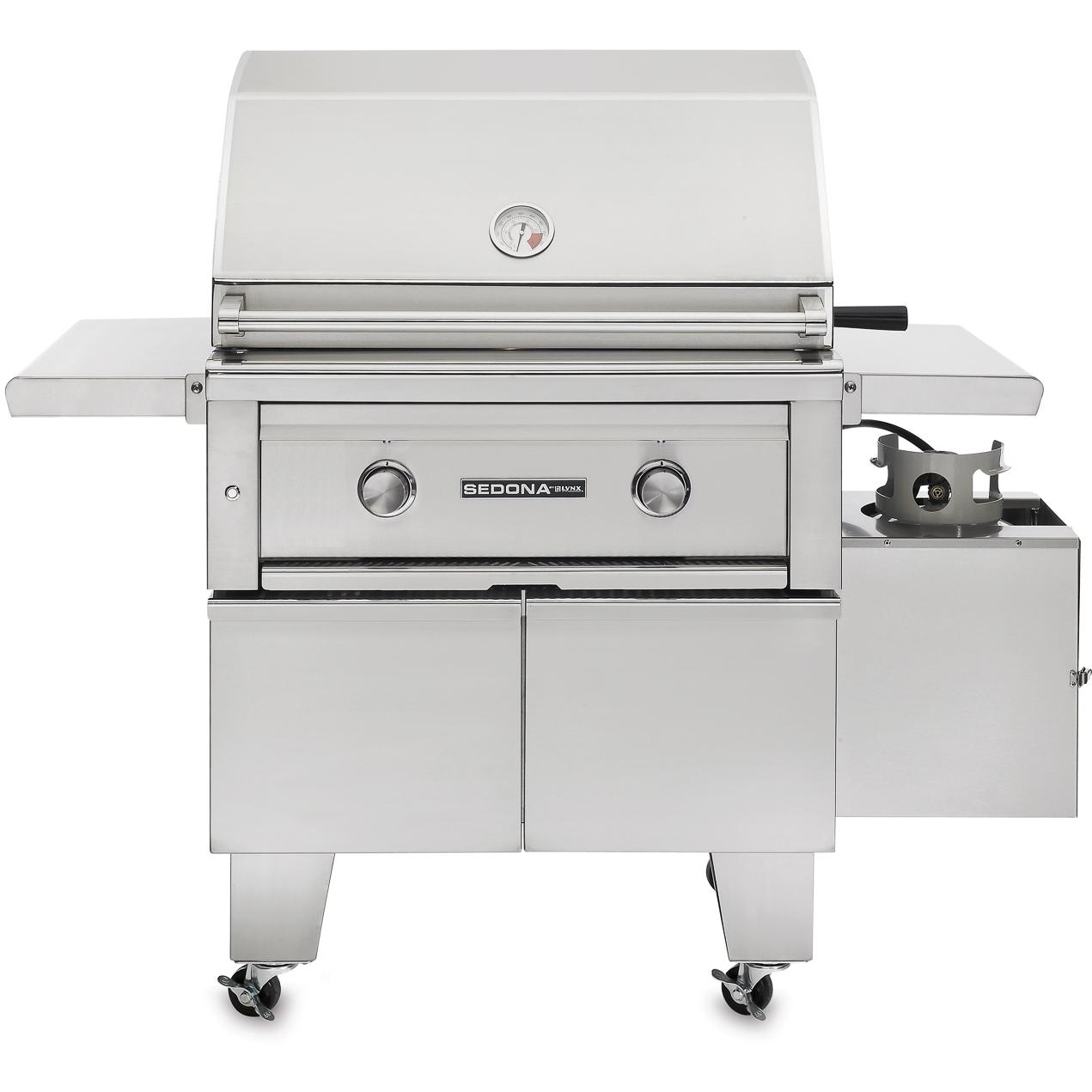 Lynx Sedona ADA 30-Inch Freestanding Propane Gas Grill With One Infrared ProSear Burner - L500ADA-LP