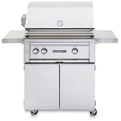 Lynx Sedona Pre-Assembled 30-Inch Freestanding Natural Gas Grill With One Infrared ProSear Burner And Rotisserie - L500PSFR-NG