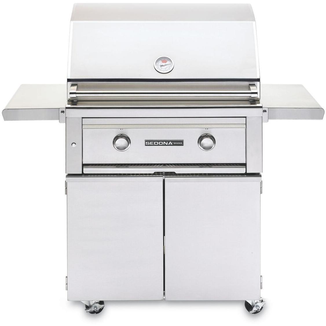 Lynx Sedona Pre-Assembled 30-Inch Freestanding Propane Gas Grill With One Infrared ProSear Burner - L500PSF-LP