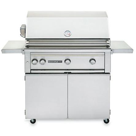Lynx Sedona Pre-Assembled 36-Inch Freestanding Natural Gas Grill With Rotisserie - L600FR-NG