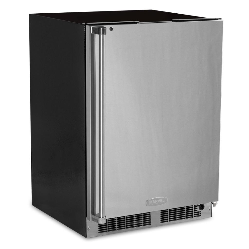 Marvel Professional 24-Inch Left Hinge Refrigerator - Stainless Steel - MP24RAS3LS