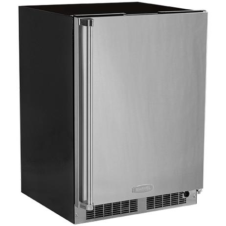 Marvel Professional 24-Inch Right Hinge Refrigerator - Stainless Steel - MP24RAS3RS