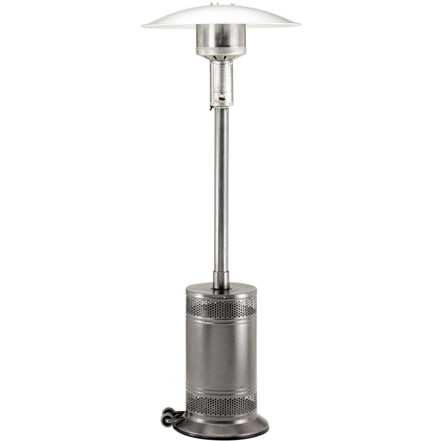 Patio Comfort 40,000 BTU Propane Gas Infrared Portable Patio Heater - Jet Silver Vein - PC02J