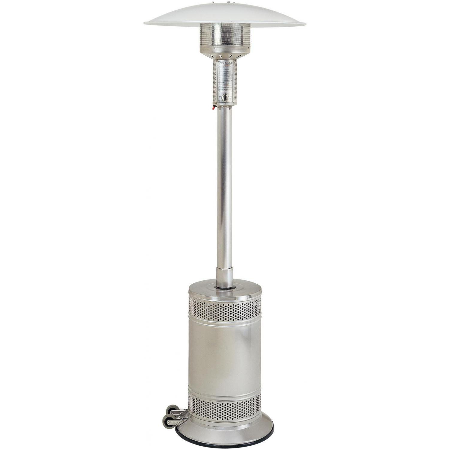 Patio Comfort 40,000 BTU Propane Gas Infrared Portable Patio Heater - Stainless Steel - PC02SS