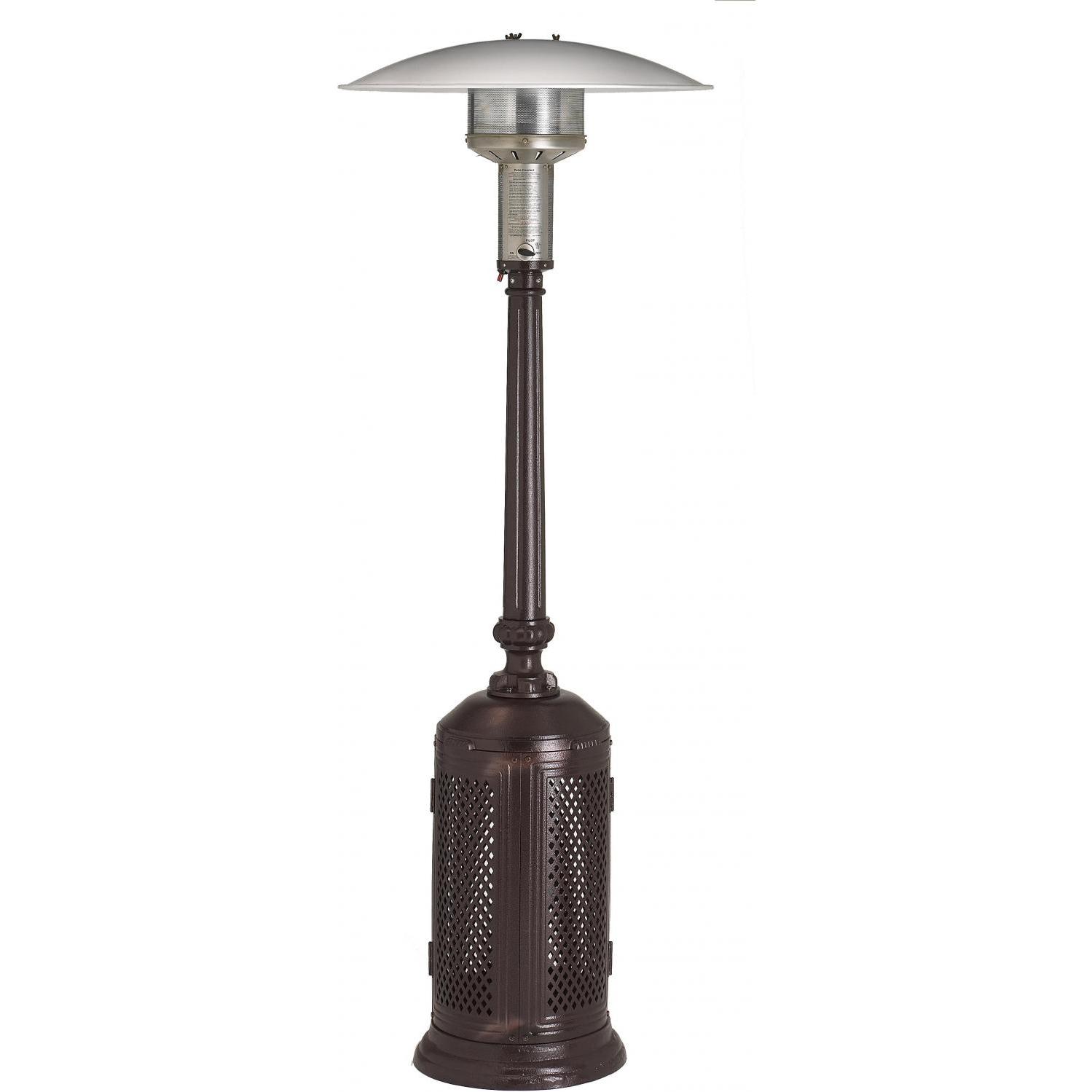 Patio Comfort Vintage Series 40,000 BTU Propane Gas Infrared Portable Patio Heater - Antique Bronze - PC02CAB