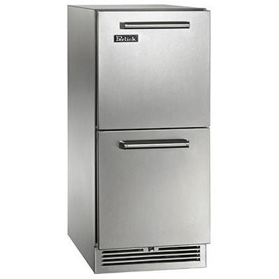 Perlick Signature Series 15-Inch 2.8 Cu. Ft. Outdoor Rated Refrigerator Drawers - HP15RO-5