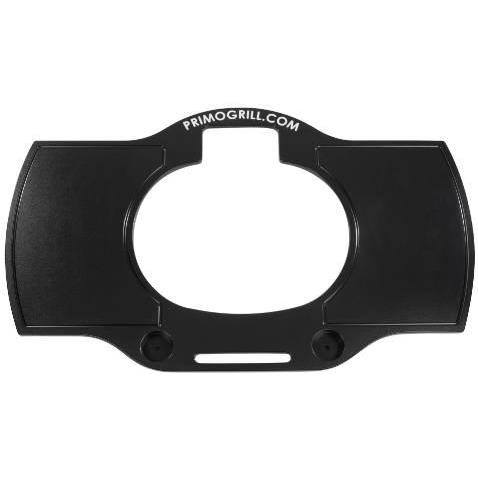 Primo 1-Piece Island Side Shelves With Cup Holders For 308/368 Steel Cart - Oval XL