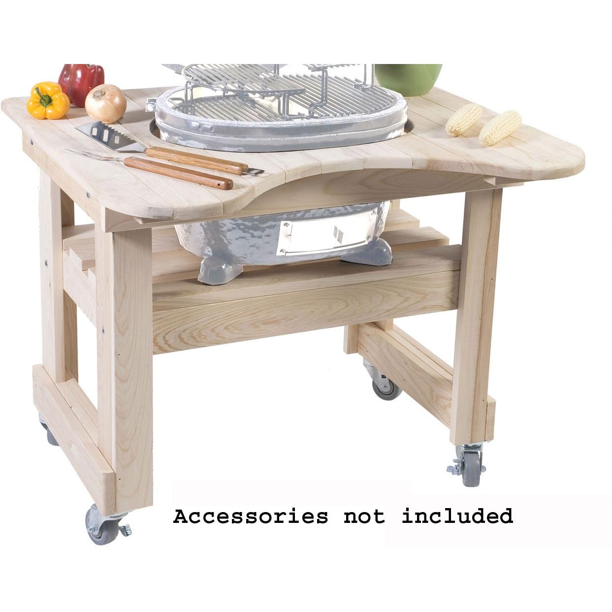 Primo Curved Cypress Table For Oval Junior
